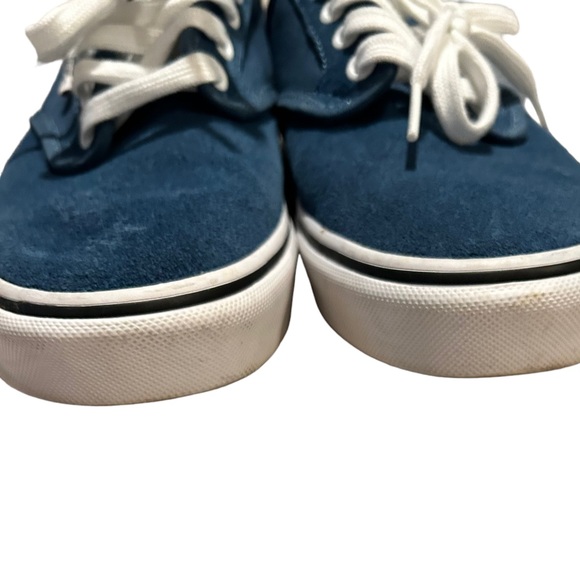 Vans Chima Ferguson Ultracush Blue Suede Shoes - Picture 2 of 10